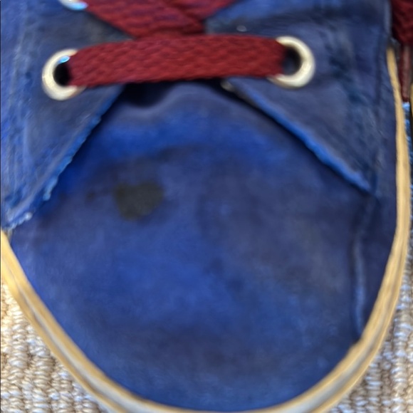 Golden Goose Blue and Red Women's Sneakers - Picture 3 of 7
